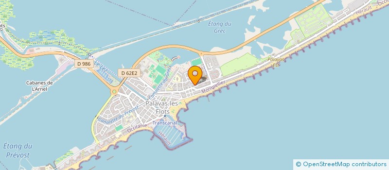 localisation de l'entreprise VACANCES STUDIEUSES à PALAVAS-LES-FLOTS