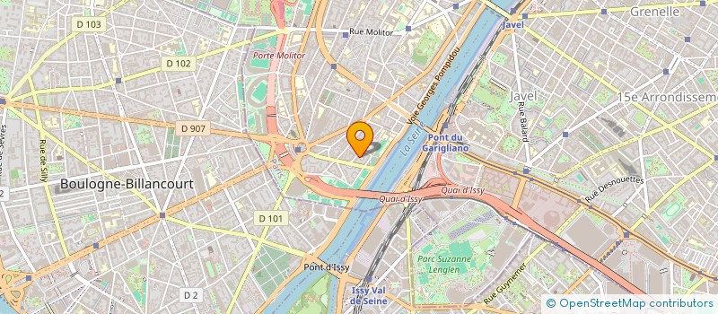 localisation de l'entreprise VACANCES SUR MESURE à BOULOGNE-BILLANCOURT