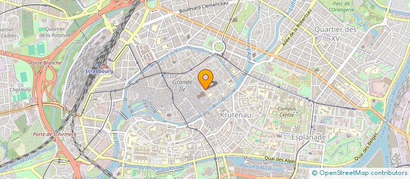 localisation de l'entreprise VACANCY TRAVEL à STRASBOURG