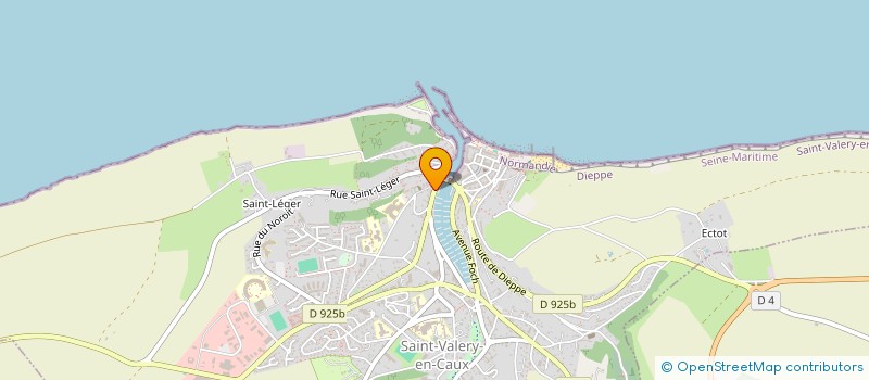 localisation de l'entreprise VACANDARD  SAINT-VALERY-EN-CAUX