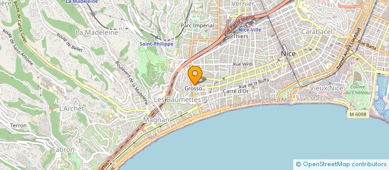localisation de l'entreprise VACANZE MARGLER à NICE
