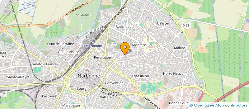 localisation de l'entreprise VACAP à NARBONNE