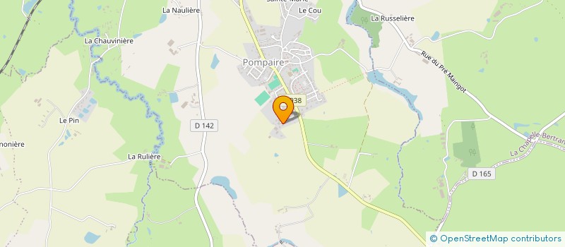 localisation de l'entreprise VACARME  POMPAIRE