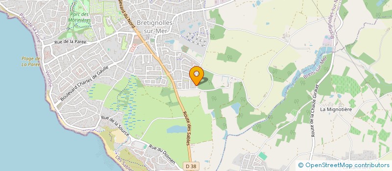 localisation de l'entreprise VACARTA85  TALMONT-SAINT-HILAIRE