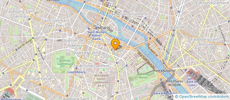 localisation de l'entreprise VACATION LAND à PARIS