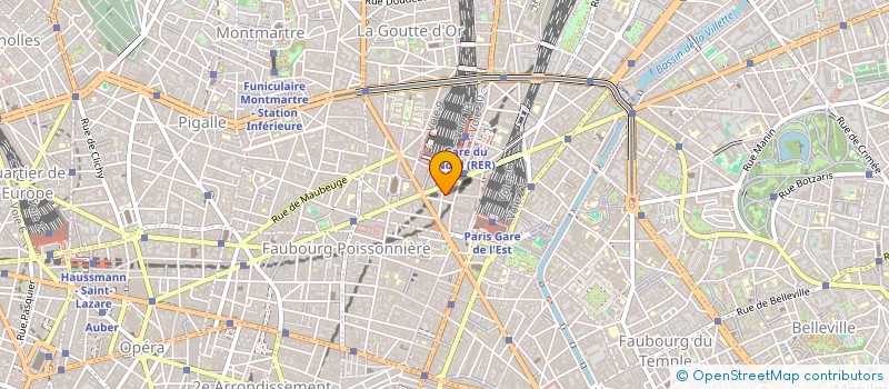 localisation de l'entreprise VACATION'S RECORDS  PARIS