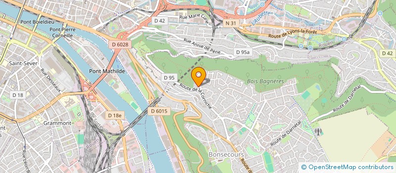 localisation de l'entreprise VACATIONS ET FORMALITES  BONSECOURS