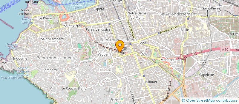localisation de l'entreprise VACCA & CO à MARSEILLE