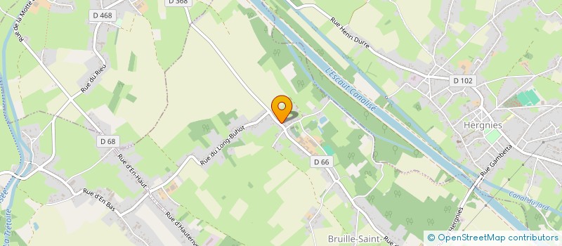 localisation de l'entreprise VACCA LOGISTIQUE  BRUILLE-SAINT-AMAND