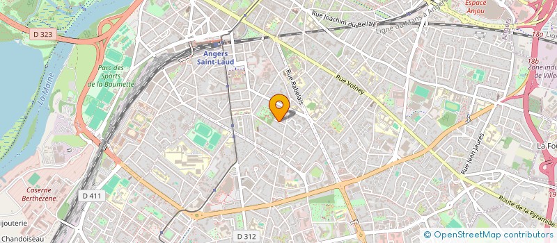localisation de l'entreprise VACEM  ANGERS