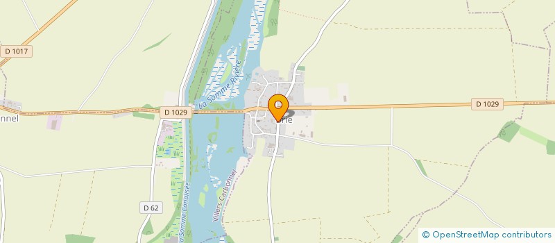 localisation de l'entreprise VACF-LAVERIES 80  ENNEMAIN