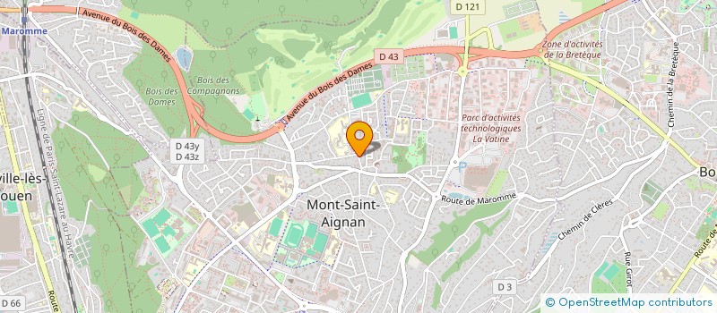 localisation de l'entreprise VACH'HORSES  MONT-SAINT-AIGNAN