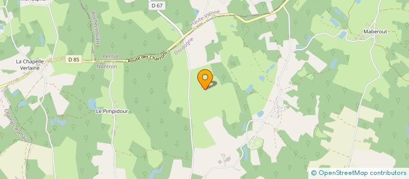 localisation de l'entreprise VACHER DU PERIGORD  SAINT-SAUD-LACOUSSIERE