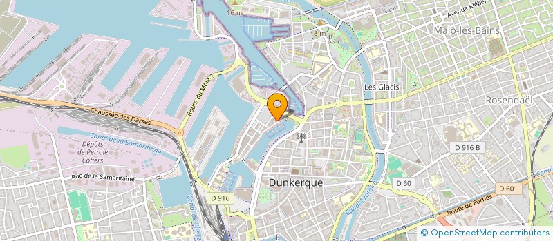 localisation de l'entreprise VACHERAND IMMOBILIER DUNKERQUE à DUNKERQUE