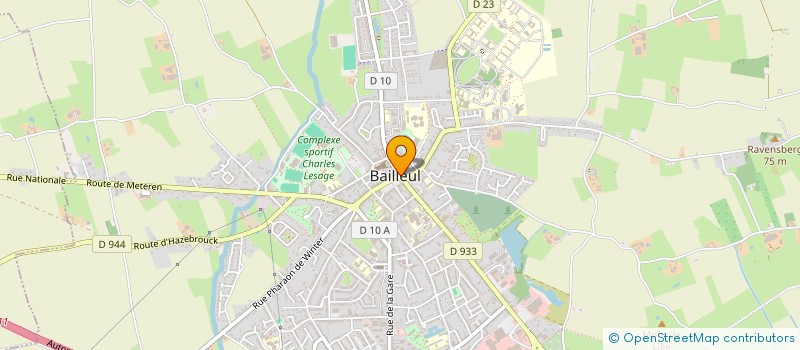 localisation de l'entreprise VACHERAND IMMOBILIER FLANDRES-LYS à BAILLEUL