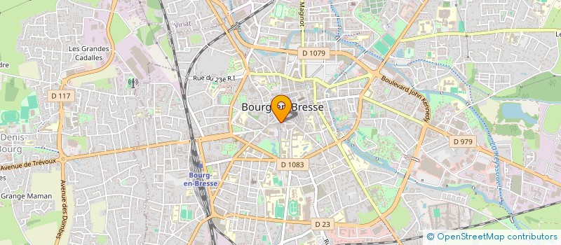 localisation de l'entreprise VACHERET AUDE à BOURG-EN-BRESSE