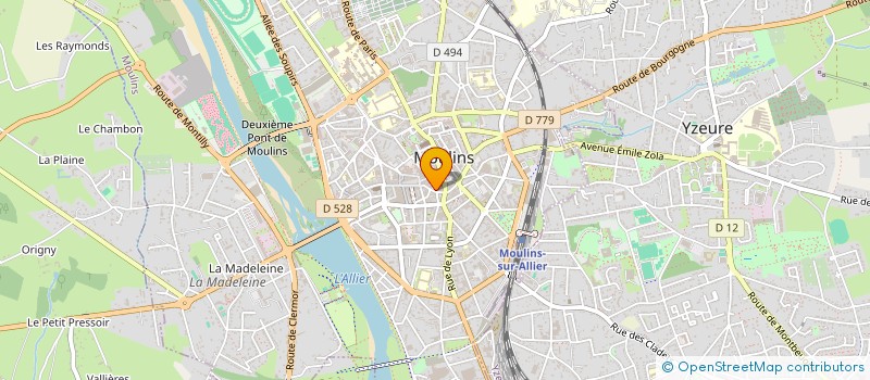 localisation de l'entreprise VACHETTE THOMAS  AVERMES