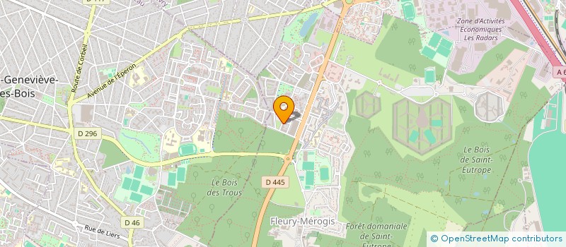 localisation de l'entreprise VACHIR SUSHI  FLEURY-MEROGIS