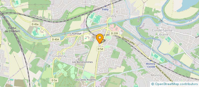 localisation de l'entreprise VACHON  J'ECOUTE  SERRIS