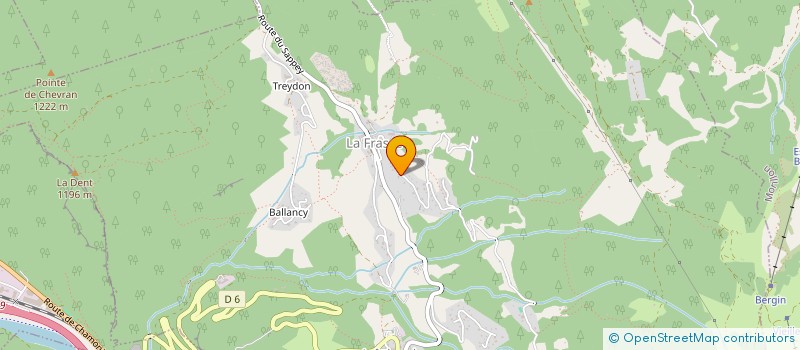 localisation de l'entreprise VACHOUX  ARACHES-LA-FRASSE