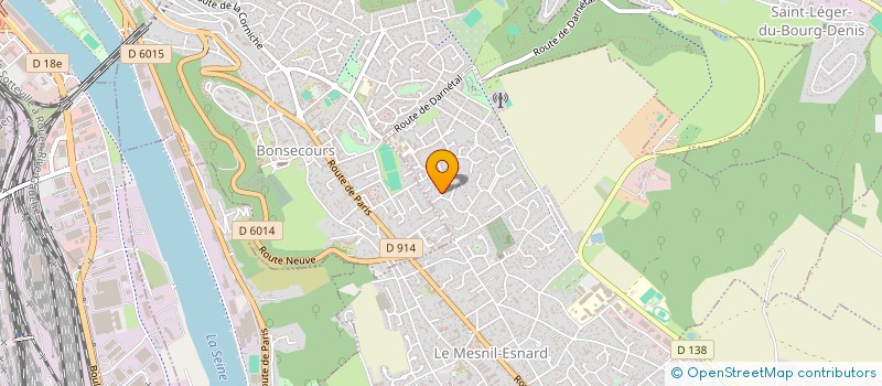 localisation de l'entreprise VACLOBA  LE MESNIL-ESNARD