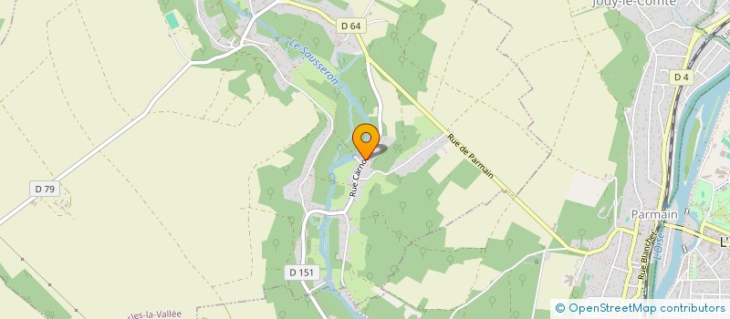 localisation de l'entreprise VACOA à NESLES-LA-VALLEE