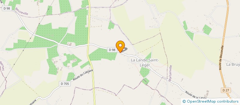 localisation de l'entreprise VACOFI  LA LANDE-SAINT-LEGER