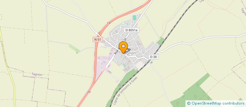 localisation de l'entreprise VACOMACO  TAGNON