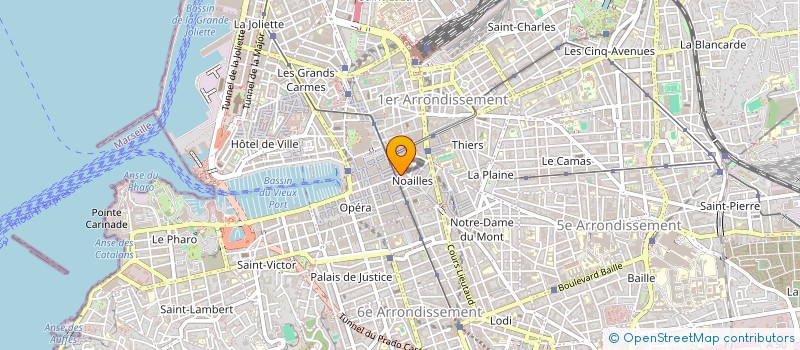 localisation de l'entreprise VACON à MARSEILLE