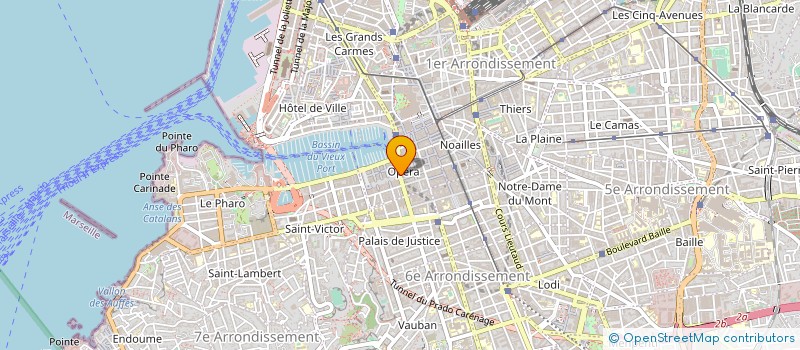 localisation de l'entreprise VACQUIER à MARSEILLE