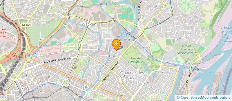 localisation de l'entreprise VACTIM  STRASBOURG