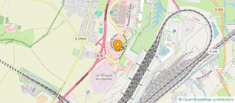 localisation de l'entreprise VAD SYSTEM à COQUELLES