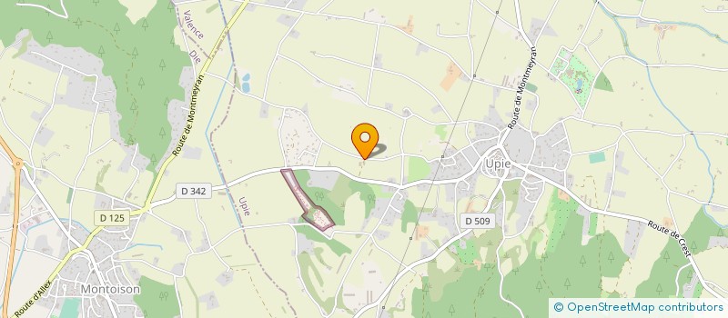 localisation de l'entreprise VADAMAJEAN  UPIE