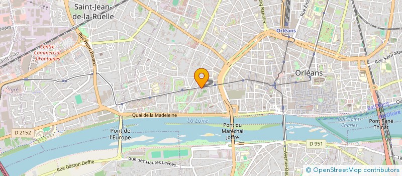 localisation de l'entreprise VADANE AZUR à ORLEANS
