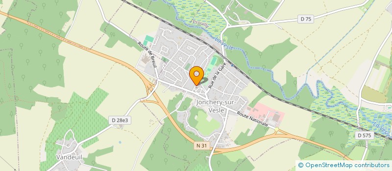 localisation de l'entreprise VADELIE  TRIGNY