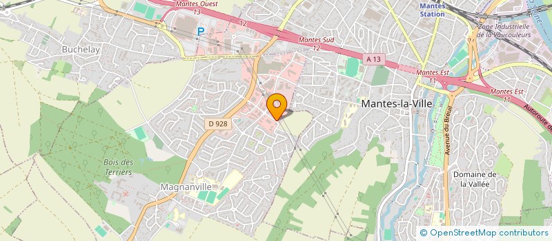 localisation de l'entreprise VADEM  MAGNANVILLE