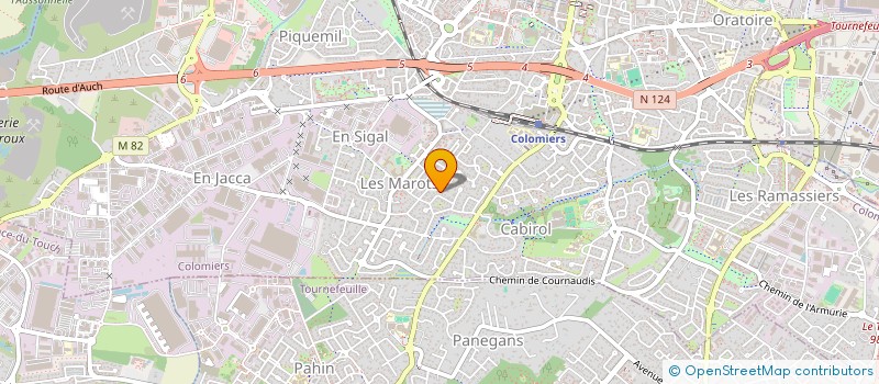 localisation de l'entreprise VADEMECALL à COLOMIERS