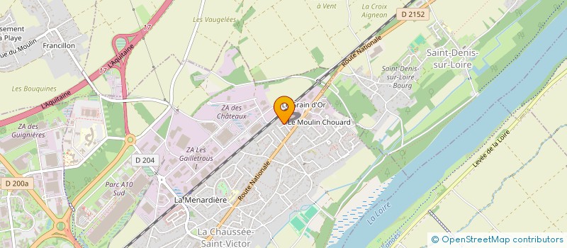 localisation de l'entreprise VADESI  LA CHAUSSEE-SAINT-VICTOR