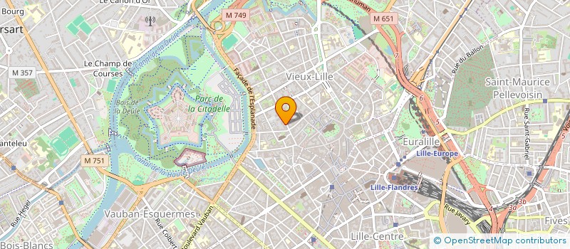 localisation de l'entreprise VADI  LILLE