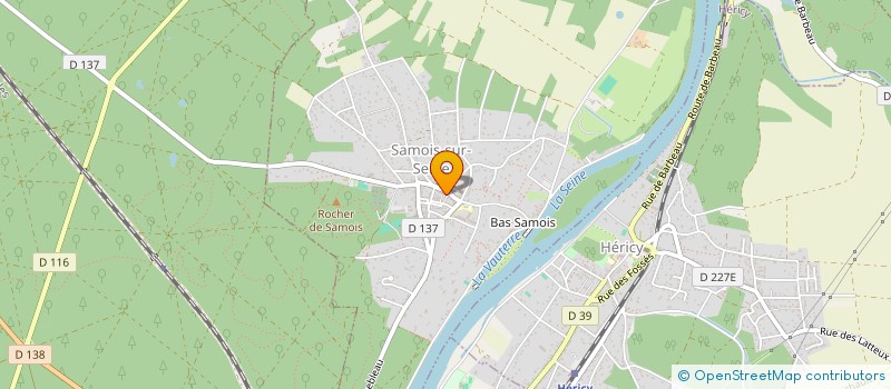 localisation de l'entreprise VADIM  SAMOIS-SUR-SEINE