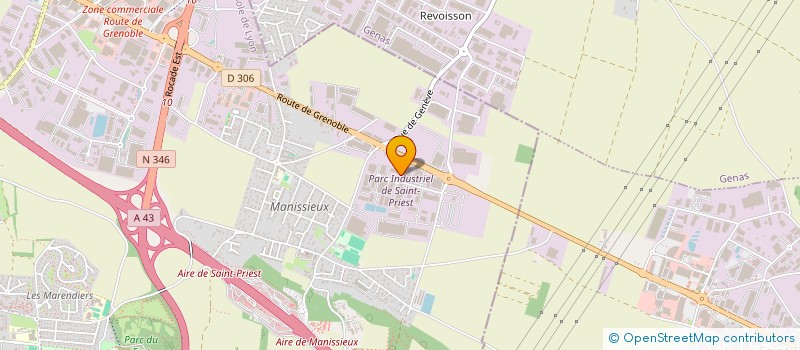 localisation de l'entreprise VADOM  SAINT-PRIEST