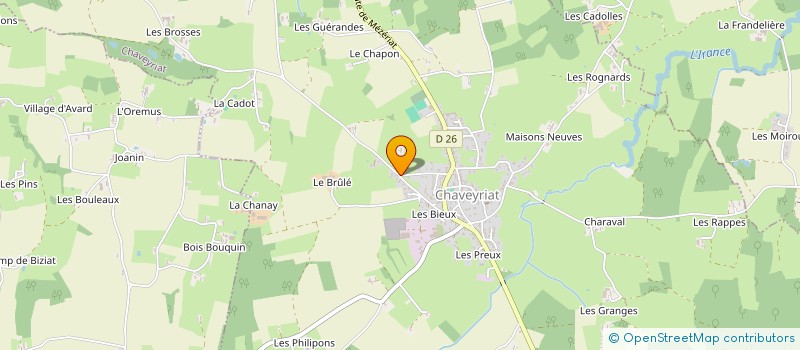 localisation de l'entreprise VADOO à CHAVEYRIAT