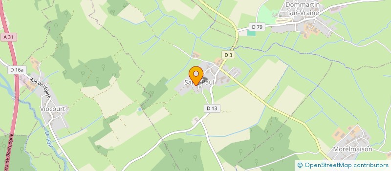 localisation de l'entreprise VADR  VITTEL