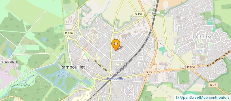 localisation de l'entreprise VADRILETTE à RAMBOUILLET