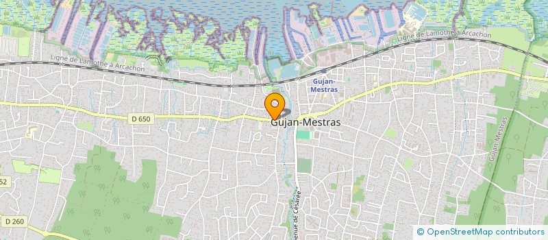 localisation de l'entreprise VADROUILLES  GUJAN-MESTRAS