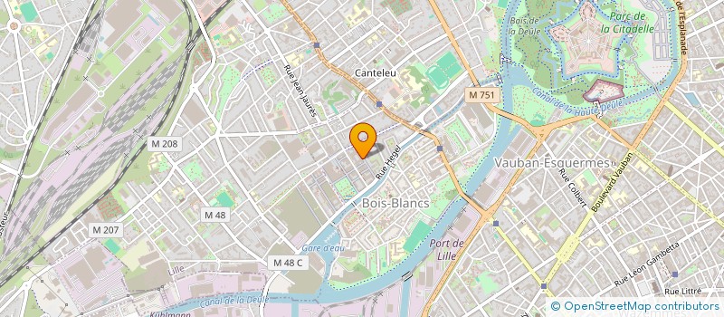 localisation de l'entreprise VADUO CONSULTING à LILLE