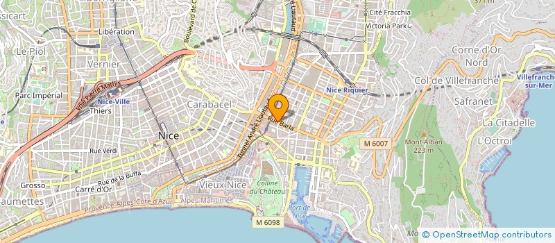 localisation de l'entreprise VAEA DISTRIBUTION à NICE