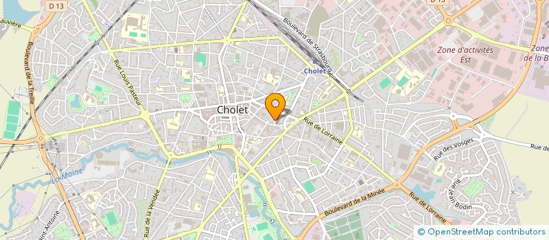 localisation de l'entreprise VAEL à CHOLET