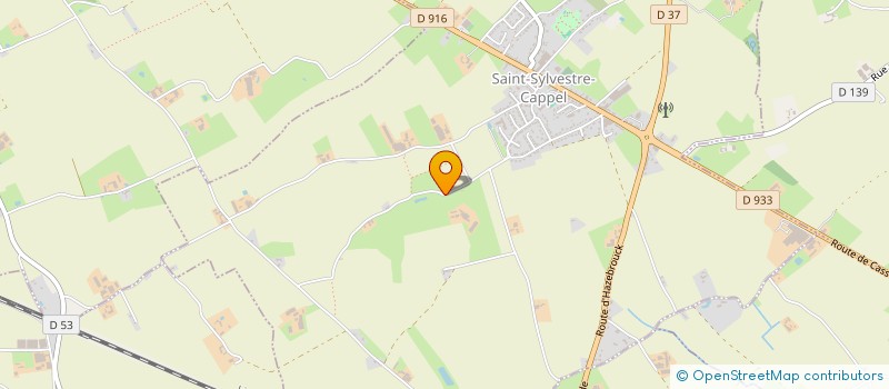 localisation de l'entreprise VAESKEN à SAINT-SYLVESTRE-CAPPEL