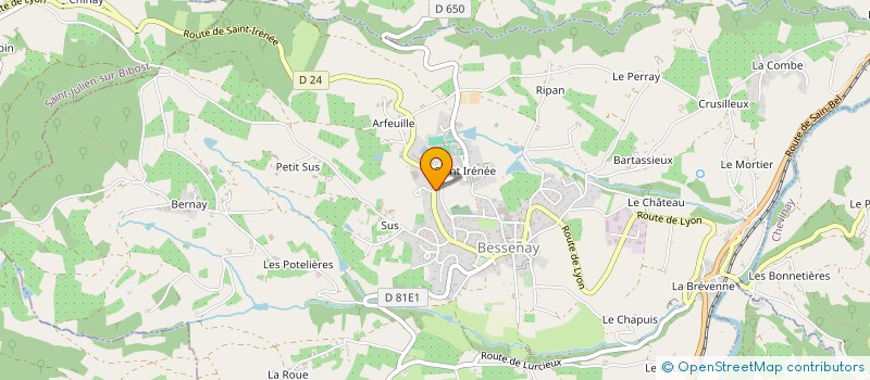 localisation de l'entreprise VAFIADES FOUGEROUSE  BESSENAY